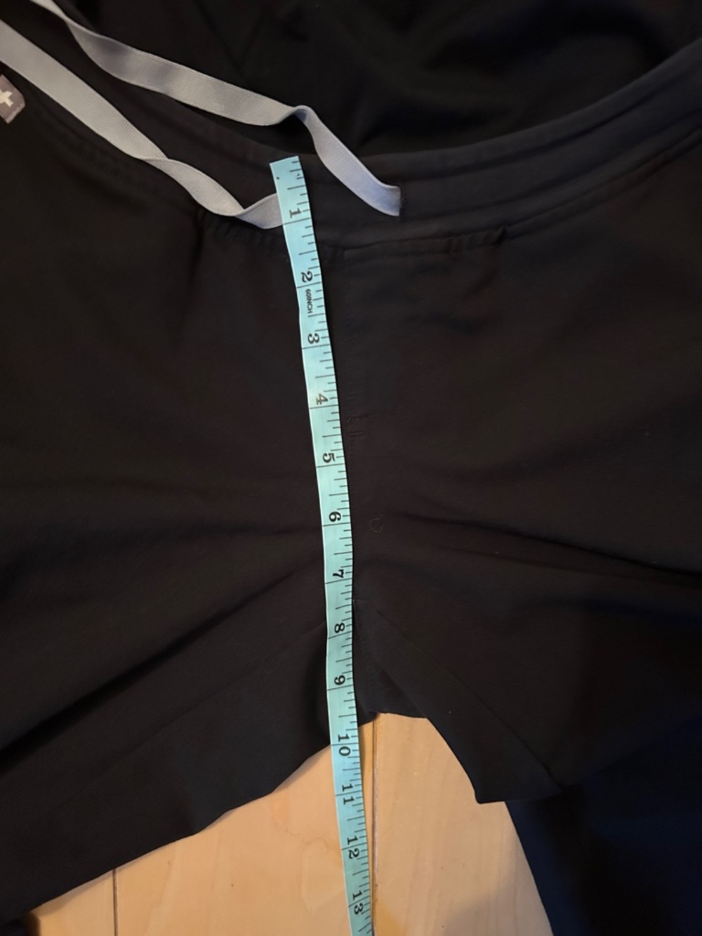 Figs Black Maternity Jogger Scrub Pants Over Belly Size S - Picture 8 of 10